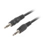 Lanberg Cable Estéreo Jack 3,5 mm Macho a Jack 3,5 mm Macho 2m Negro